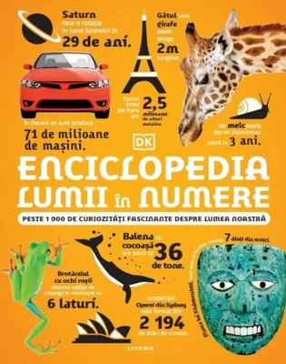 Enciclopedia lumii în numere - Hardcover - Litera