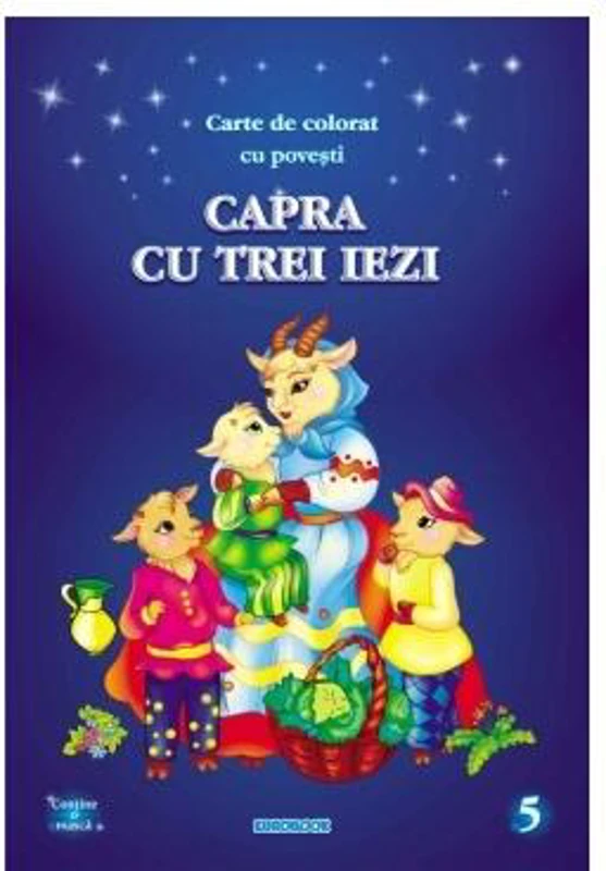 Capra cu trei iezi - Paperback - Eurobookids