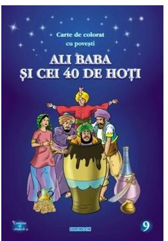 Ali Baba și cei 40 de hoți - Paperback - Eurobookids