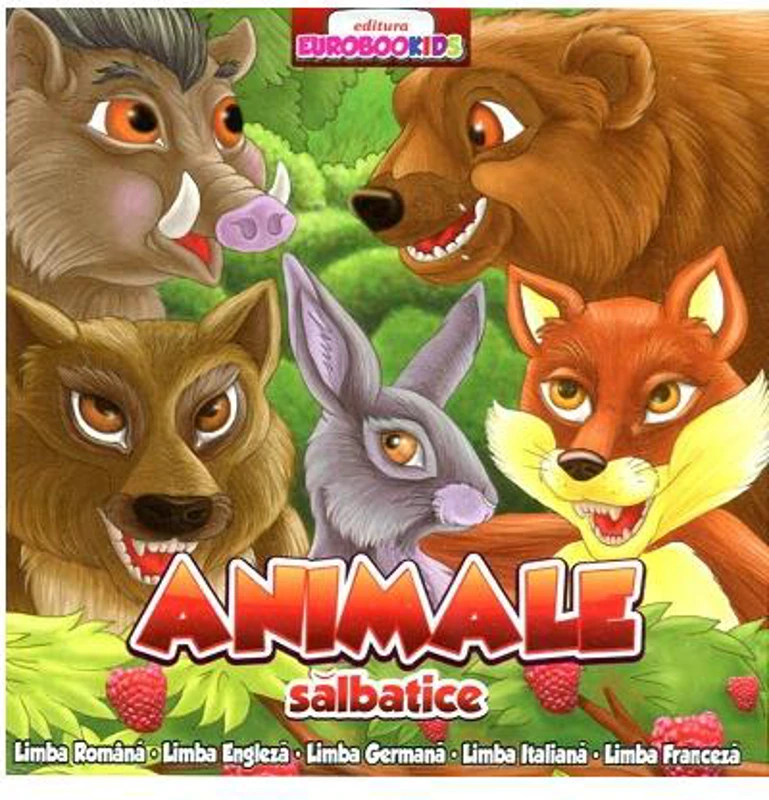 Animale sălbatice - Hardcover - Eurobookids