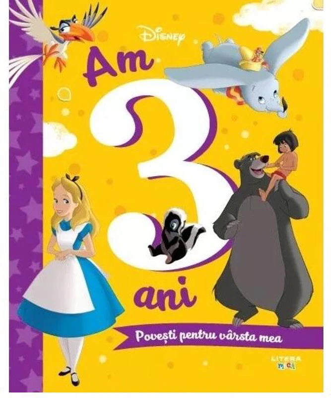 Disney. Am 3 ani. Povești pentru vârsta mea - Paperback brosat - Disney - Litera mică