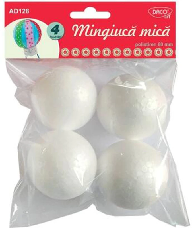 Accesorii craft DACO, set 4 bile x 60mm - ***