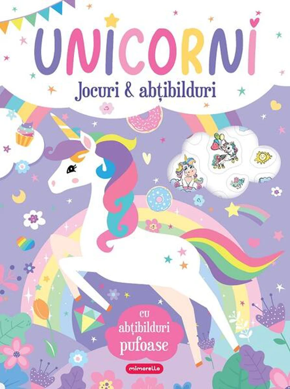 Unicorni. Jocuri și abțibilduri - Paperback - Mimorello