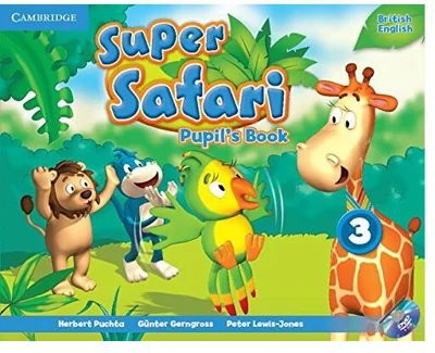 Super Safari Level 3, Pupil's Book with DVD-ROM - Paperback brosat - Herbert Puchta, Günter Gerngross, Peter Lewis-Jones - Art Klett