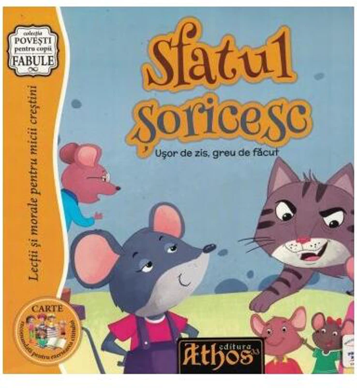 Sfatul șoricesc - Paperback - Cezar-Mihail Dacici - Athos 33