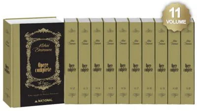 Mihai Eminescu. Opere complete, volumele I - XI - Hardcover - Naţional