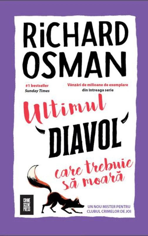 Ultimul diavol care trebuie să moară (Vol. 4) - Paperback brosat - Richard Osman - Crime Scene Press