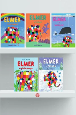 Pachet Primele cărți cu Elmer - David McKee - Pandora M