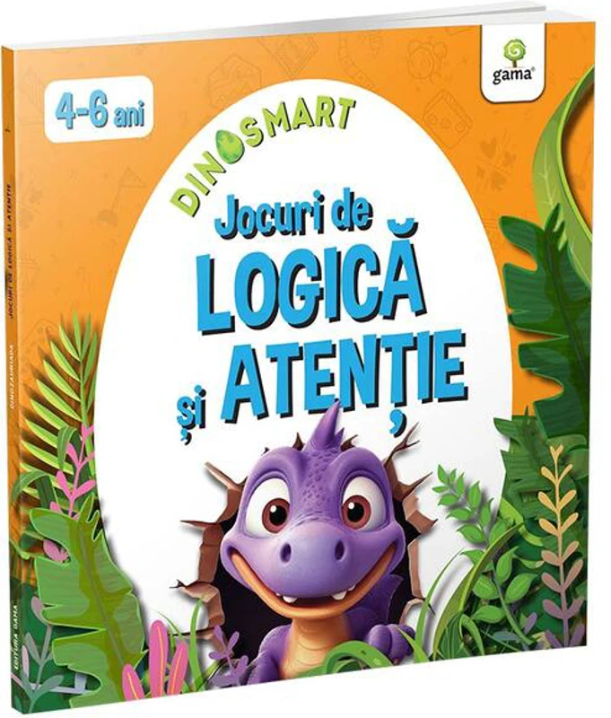 Jocuri de logică și atenție - Paperback brosat - Gama