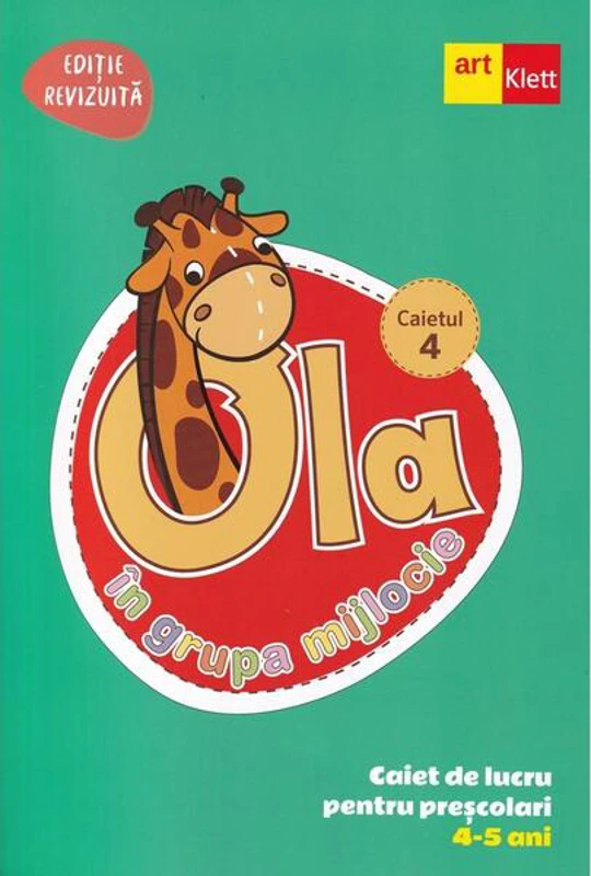 OLA în grupa mijlocie. Caiet de lucru pentru preșcolari. Caietul 4 (4-5 ani) - Paperback brosat - *** - Art Klett