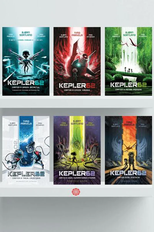 Pachet Seria Kepler62 - Hardcover - Timo Parvela, Bjørn Sortland, Pasi Pitkänen - Humanitas