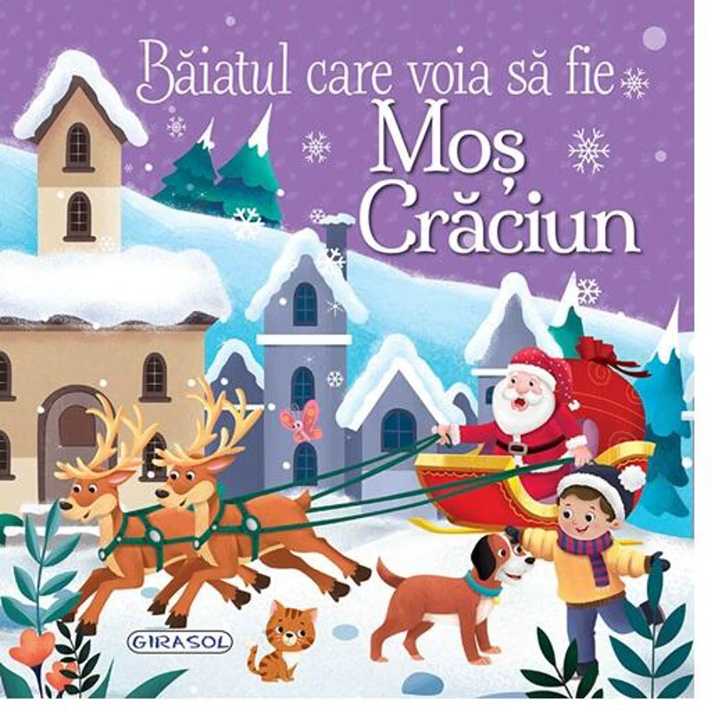 Băiatul care voia să fie Moș Crăciun - Hardcover - *** - Girasol