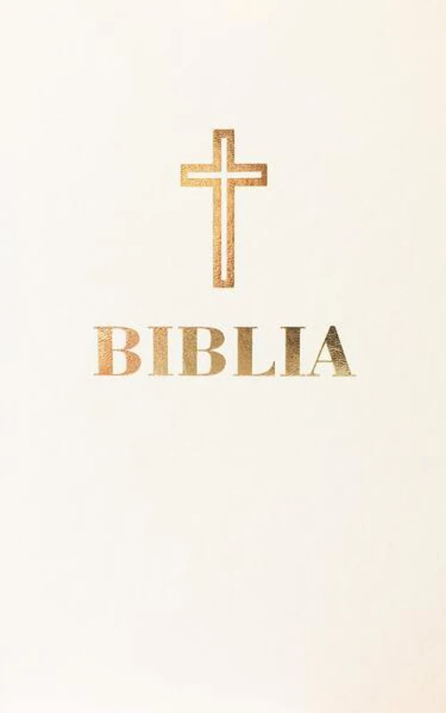 Biblia centenar (albă mare, aurie, piele ecologică) - Hardcover - *** - Institutului Biblic şi de Misiune Ortodoxă