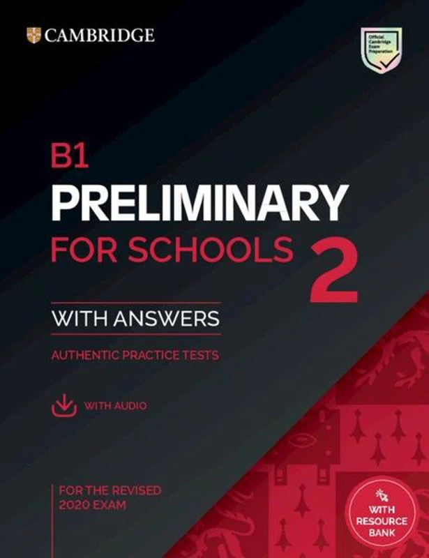 B1 Preliminary for Schools 2 Student's Book with Answers with Audio with Resource Bank - Paperback brosat - Art Klett