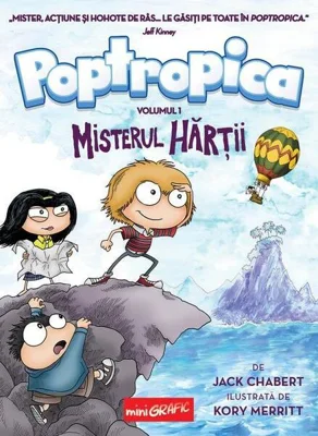 Misterul hărții. Poptropica (Vol. 1) - Hardcover - Jack Chabert - Grafic Art