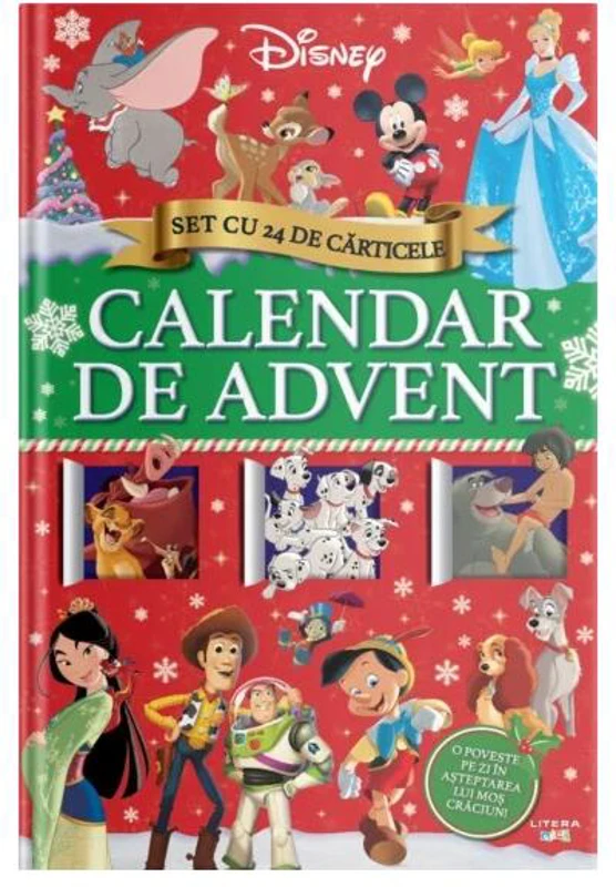Disney. Calendar de Advent - Hardcover - Disney - Litera mică