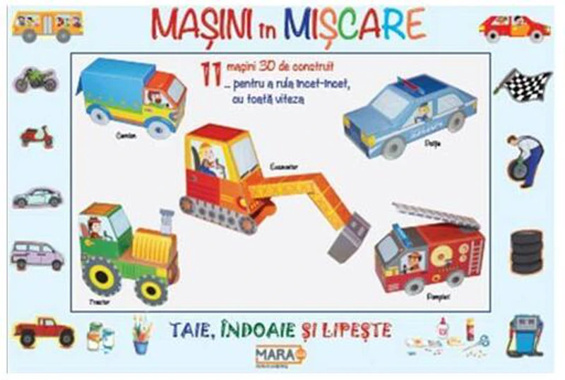 Mașini în mișcare - Paperback brosat - *** - Mara Books