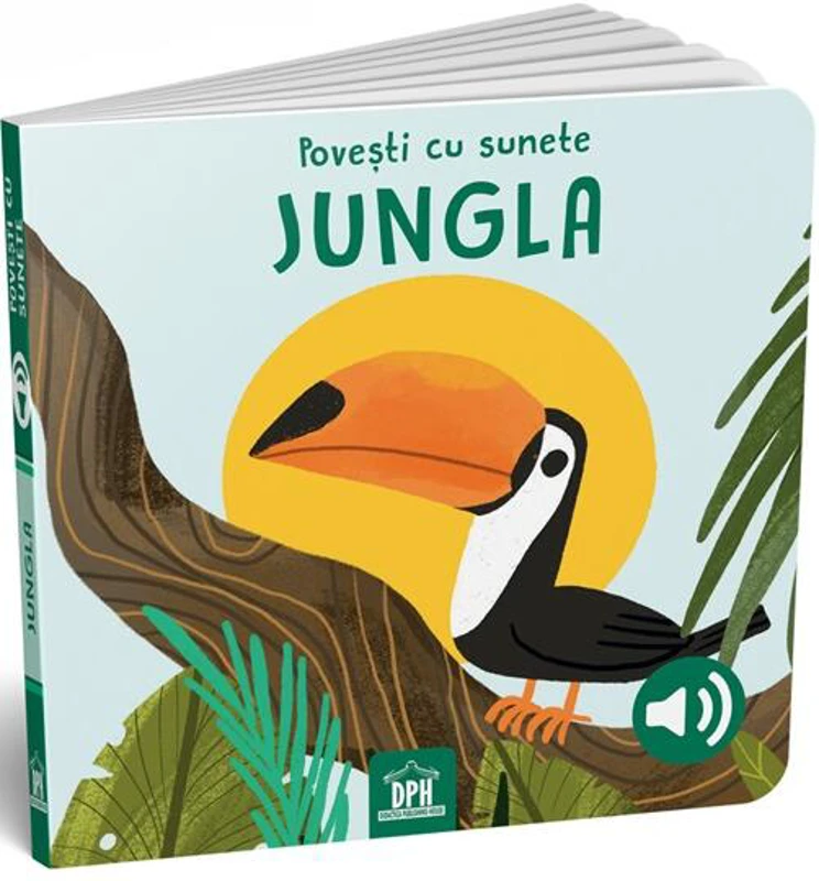 Povești cu sunete - Jungla - Hardcover - SASSI - Didactica Publishing House
