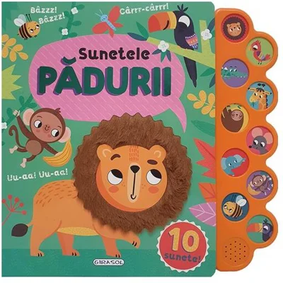 10 sunete - Sunetele pădurii - Hardcover - *** - Girasol