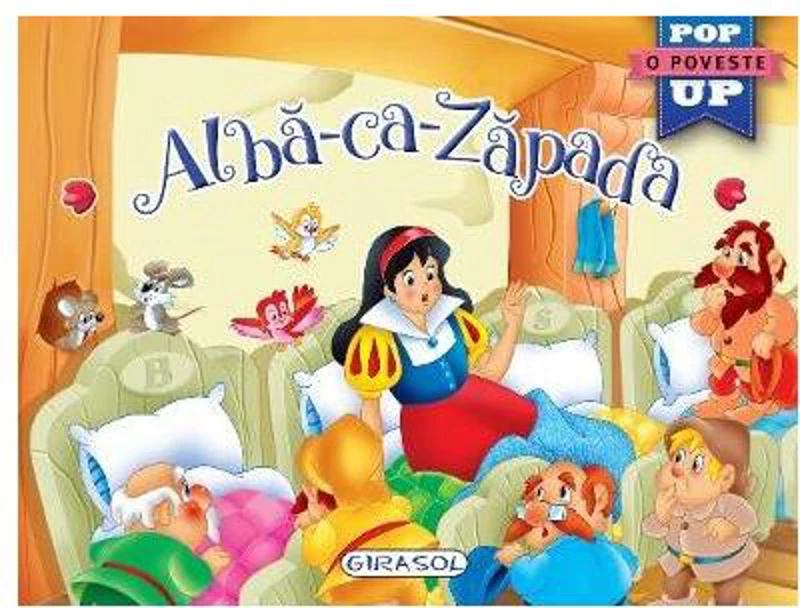Albă-ca-Zăpada. Cărți Pop-up - Board book - *** - Girasol