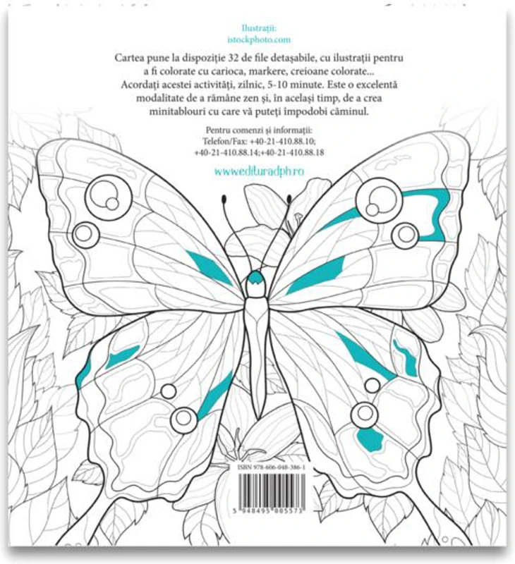Armonie: Carte de colorat - 28 de file detașabile - Paperback brosat - *** - Didactica Publishing House