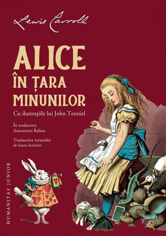 Alice în Ţara Minunilor - Paperback brosat - Lewis Carroll - Humanitas