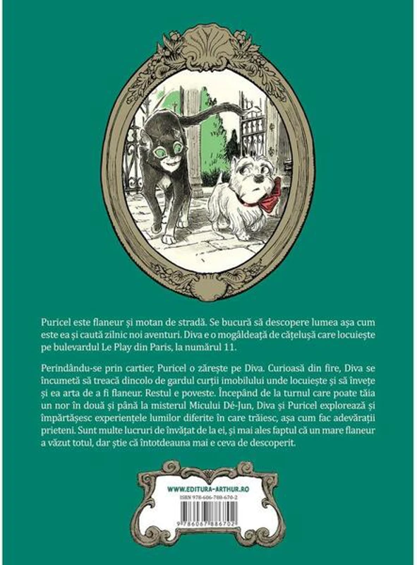 Povestea Divei și a lui Puricel - Hardcover - Mo Willems - Arthur