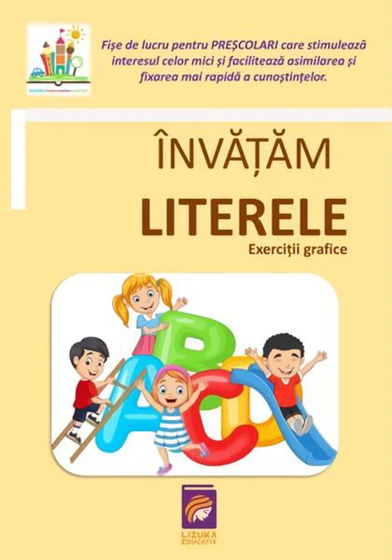 Învățăm literele - Paperback - Lizuka Educativ
