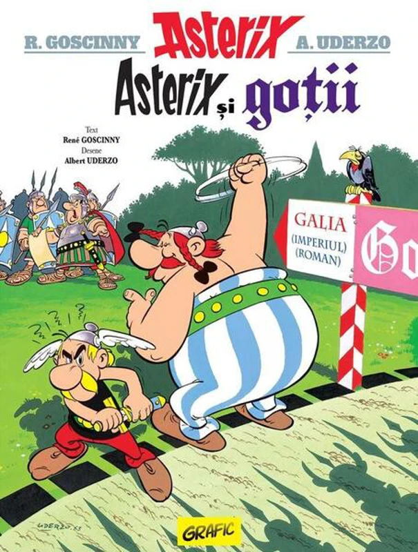 Asterix și goții (Vol. 3) - Hardcover - René Goscinny - Grafic Art