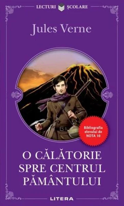 O călătorie spre centrul Pământului - Paperback brosat - Jules Verne - Litera