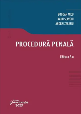 Procedura penală - Paperback brosat - Hamangiu