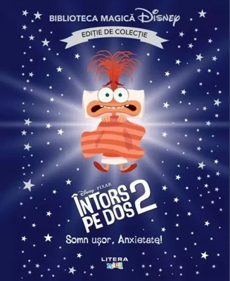Disney. Întors pe dos 2. Somn ușor, Anxietate! (Vol. 52) - Hardcover - Disney - Litera mică