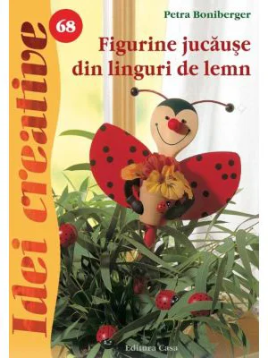 Figurine jucause din linguri de lemn!