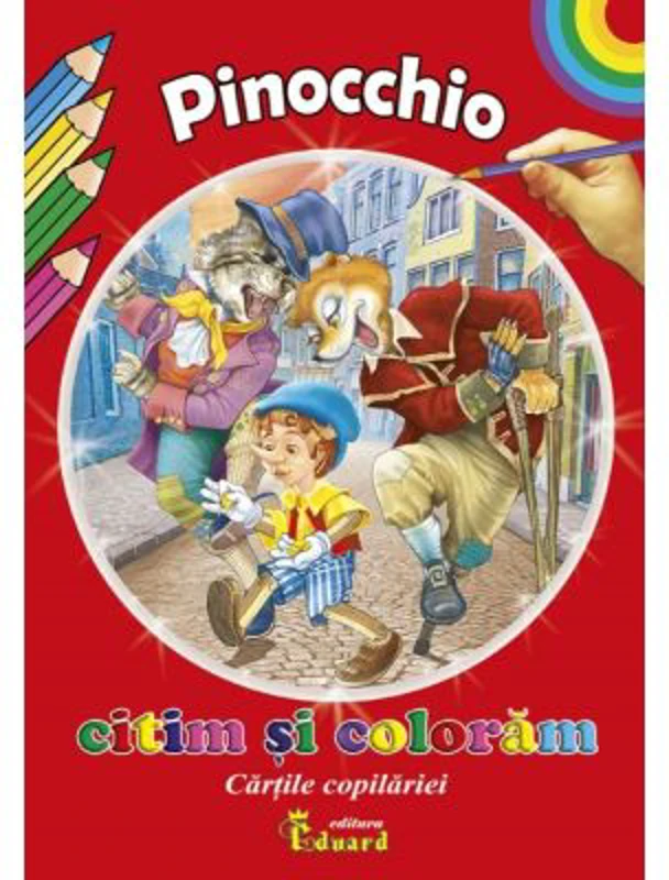 Citim si coloram - Pinocchio