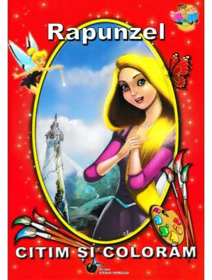 Rapunzel - Citim si coloram