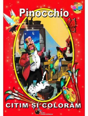 Pinocchio Citim si coloram
