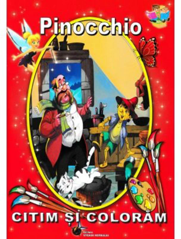 Pinocchio Citim si coloram