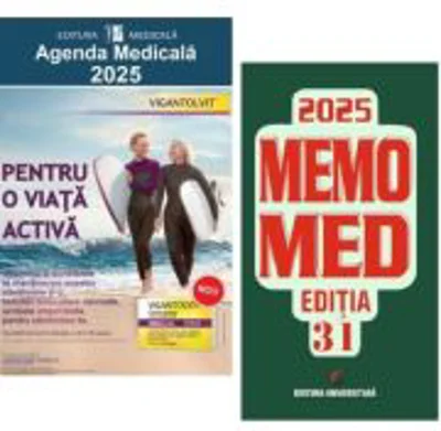 Pachetul Farmacistului Agenda Medicala 2025 si MemoMed editia 31