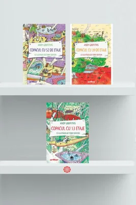 Pachet Seria Copacul cu etaje (Incomplet) - Hardcover - Andy Griffiths - Arthur