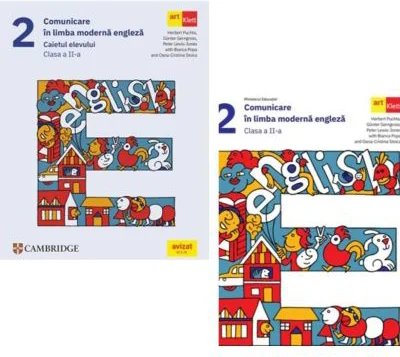 Pachet limba engleza. Manual+Caiet. Clasa a 2-a - Herbert Puchta