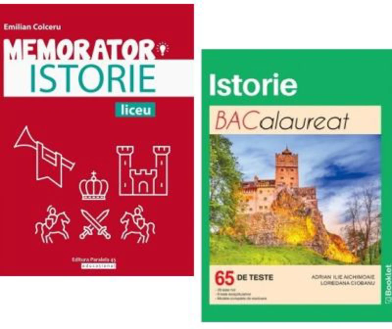 Pachet Bacalaureat Istorie. Memorator si 65 de teste - Adrian Ilie Aichimoaie, Emilian Colceru