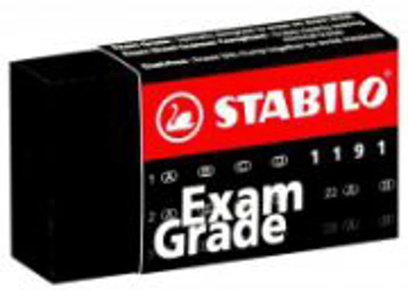 Radiera Stabilo Exam Grade, 40x22x11 mm