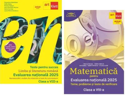 Pachet Evaluarea nationala 2025. Matematica. Clubul matematicienilor si Teste pentru succes. Limba si Literatura Romana - Marius Perianu, Florentina S