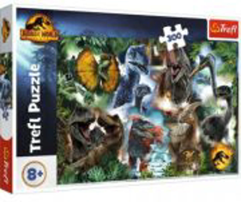 Puzzle 300. Jurassic World Dinozaurii favoriti, Trefl