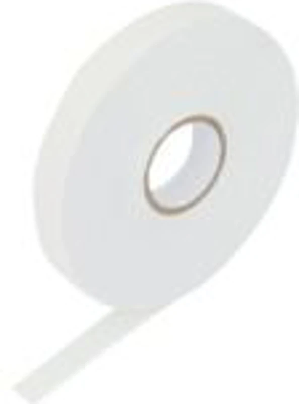 Banda dublu adeziva Grand, buretata, 12mm x 3m, alb