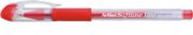 Pix cu gel ARTLINE Softline 1700, rubber grip, varf 0.7mm - rosu