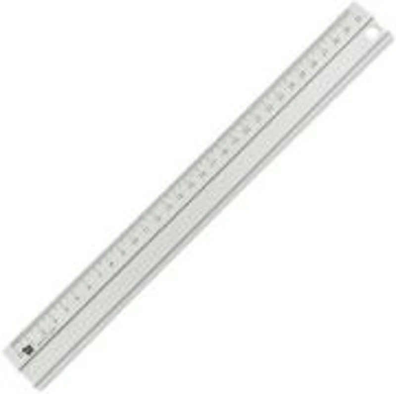 Rigla din aluminiu, 30cm, ALCO
