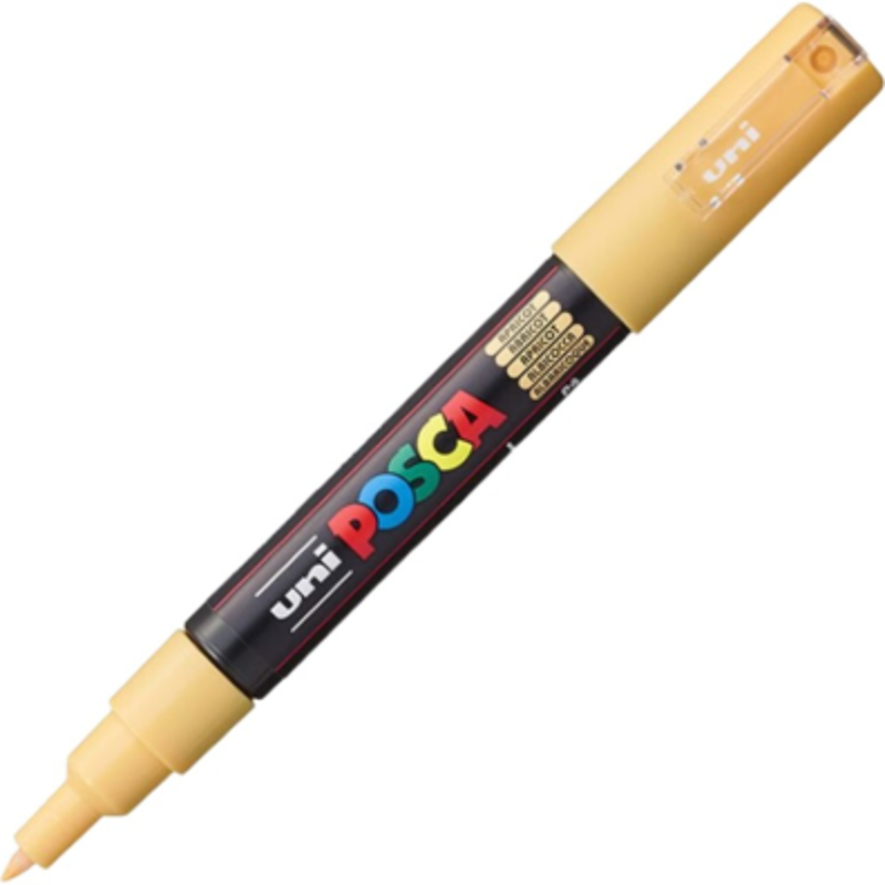 Marker UNI PC-1M 0. 7 mm, portocaliu caisa, Posca