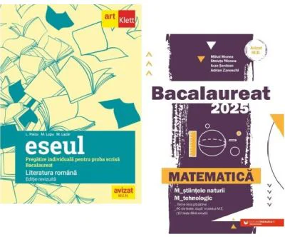 Pachet Bacalaureat 2025 Eseul. Literatura Romana si Matematica M-stiintele-naturii si M-tehnologic - Liliana Paicu, Mihai Monea