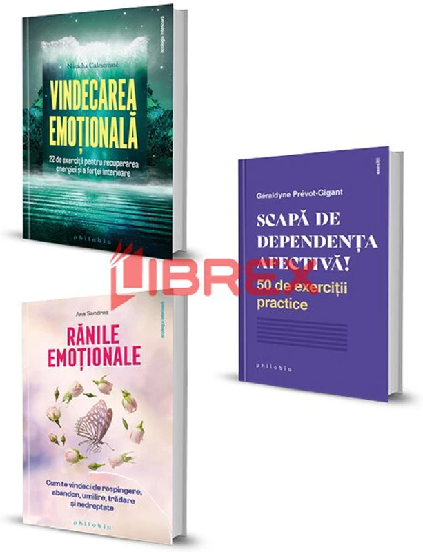 Pachet Vindecare emotionala. Set 3 carti